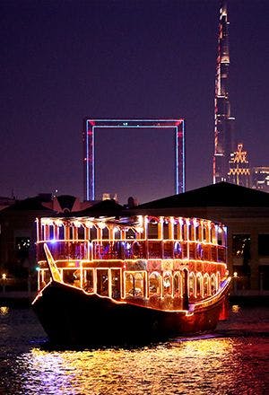 Dubai Creek Guided Cruise Location