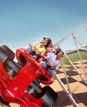 Ferrari World Ticket with Return sharing Transfer from Dubai