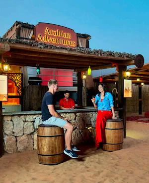 Evening Desert Safari with BBQ, House and Soft Beverages