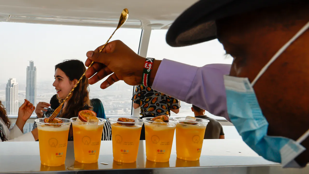 Ain Dubai Skybar Vibes Review