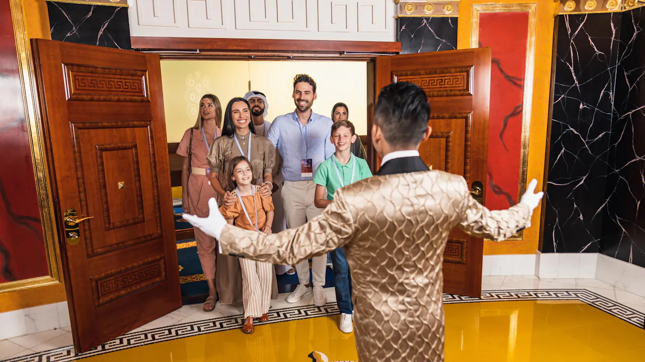 Inside Burj Al Arab Tour with Gold Cappuccino at UMA Lounge