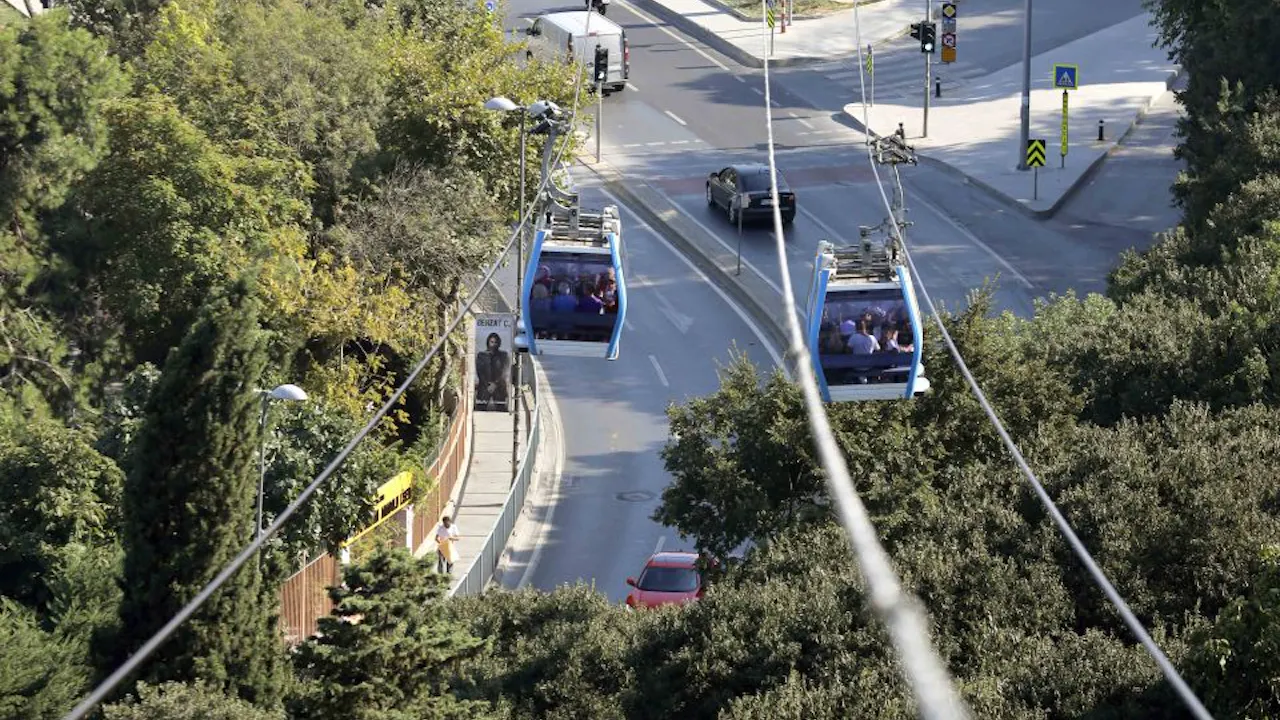 Half-day Istanbul Sightseeing by Bosphorus Cruise with Pierre Loti Hill Cable Car Ride Location