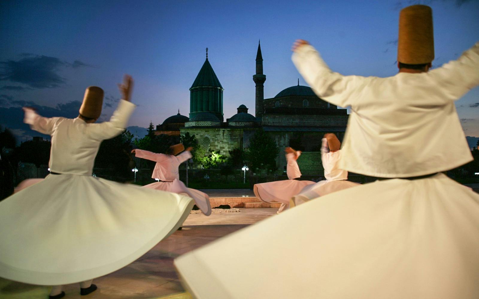 Whirling Dervishes Show with Mevlevi Sema Ceremony in Istanbul 
