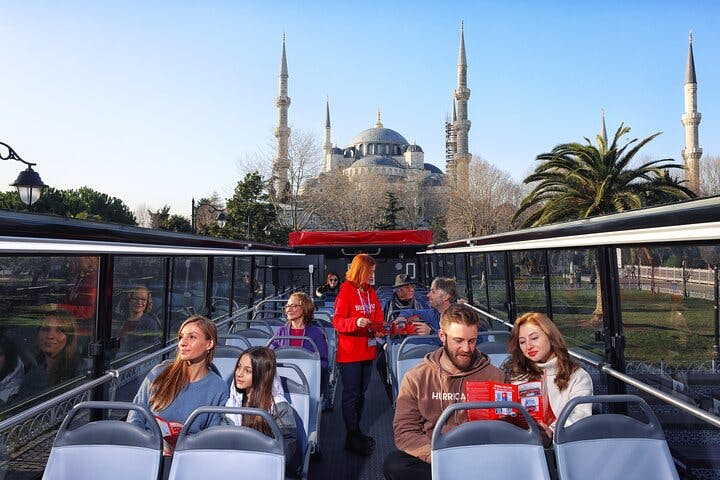 Hop-On Hop-Off Bus Tour of Istanbul with Commentary: 1-Day Tour Price