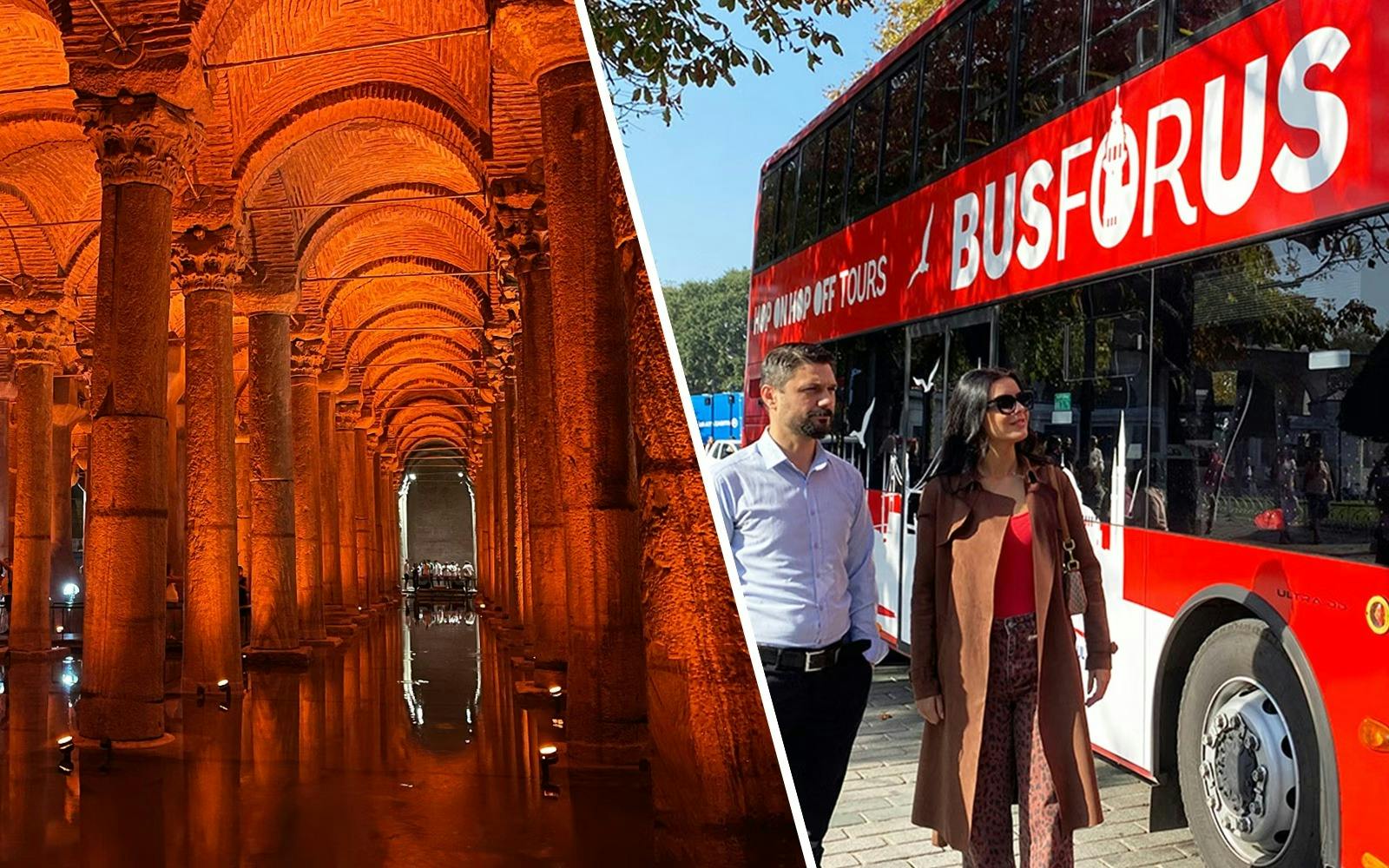 Hop-On Hop-Off Bus Tour of Istanbul  