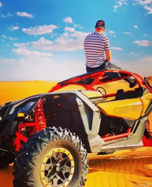 1000 CC Open Desert Experience: Self Drive with Two Seater