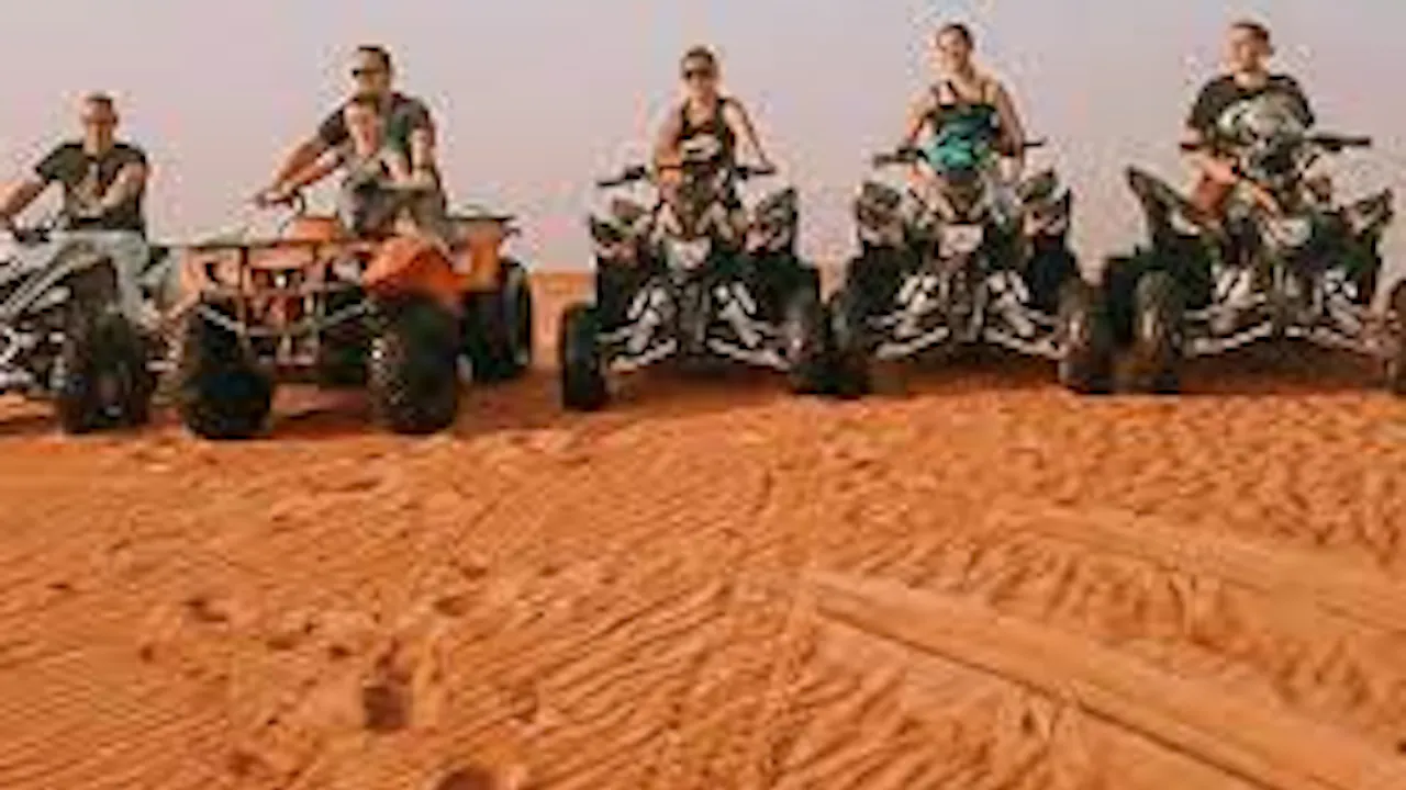Cobra 400 CC Sport Quad Bike Open Desert Self Drive Experience:30 Minutes Discount