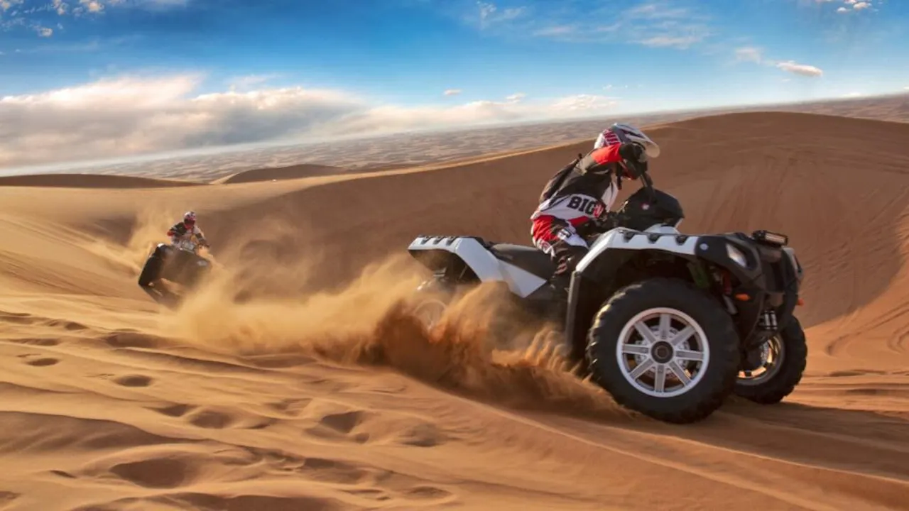 Yamaha Quad Bike Open Desert Self Drive Experience: 30 Minutes Location