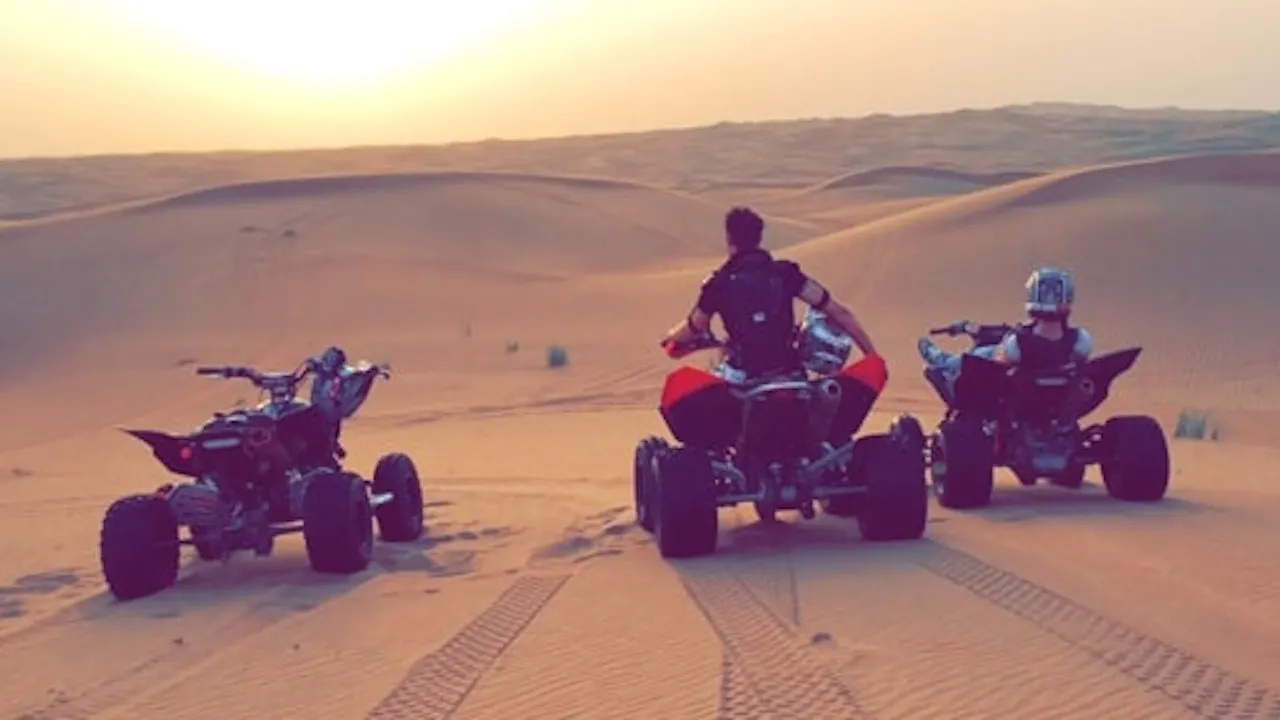 Yamaha Quad Bike Open Desert Self Drive Experience: 30 Minutes Ticket
