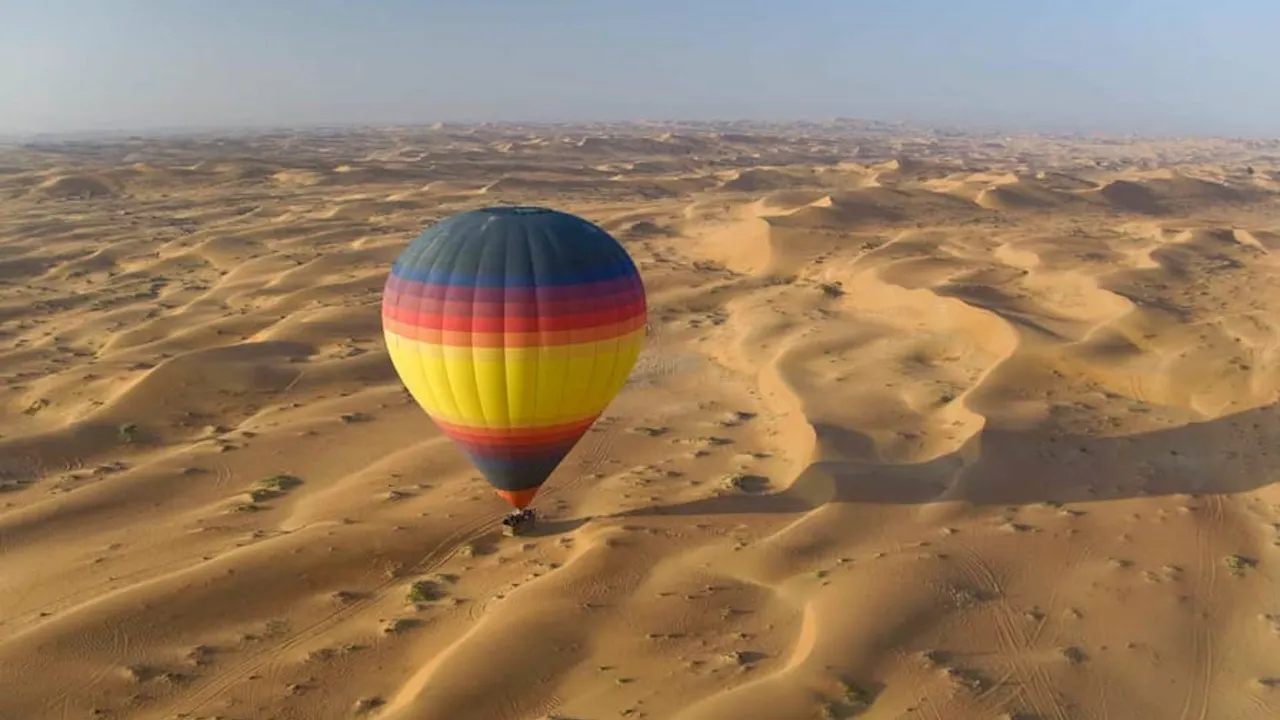 Private Hot Air Balloon Adventure- Dubai Ticket