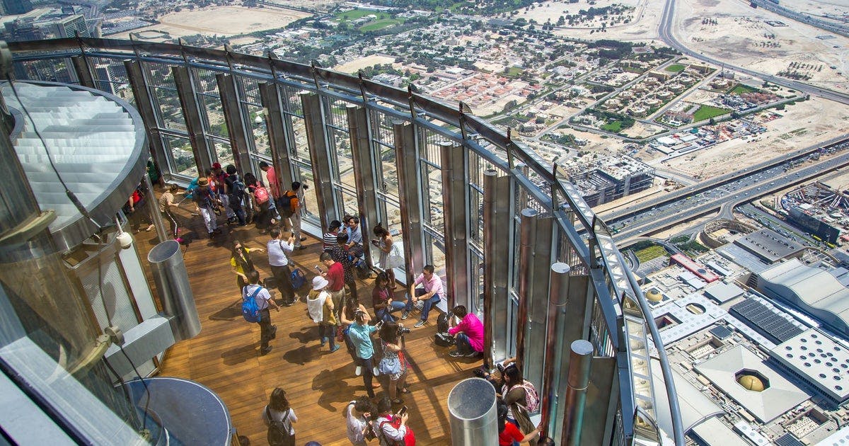 Burj Khalifa observation deck + Infinity des Lumieres Tour Category