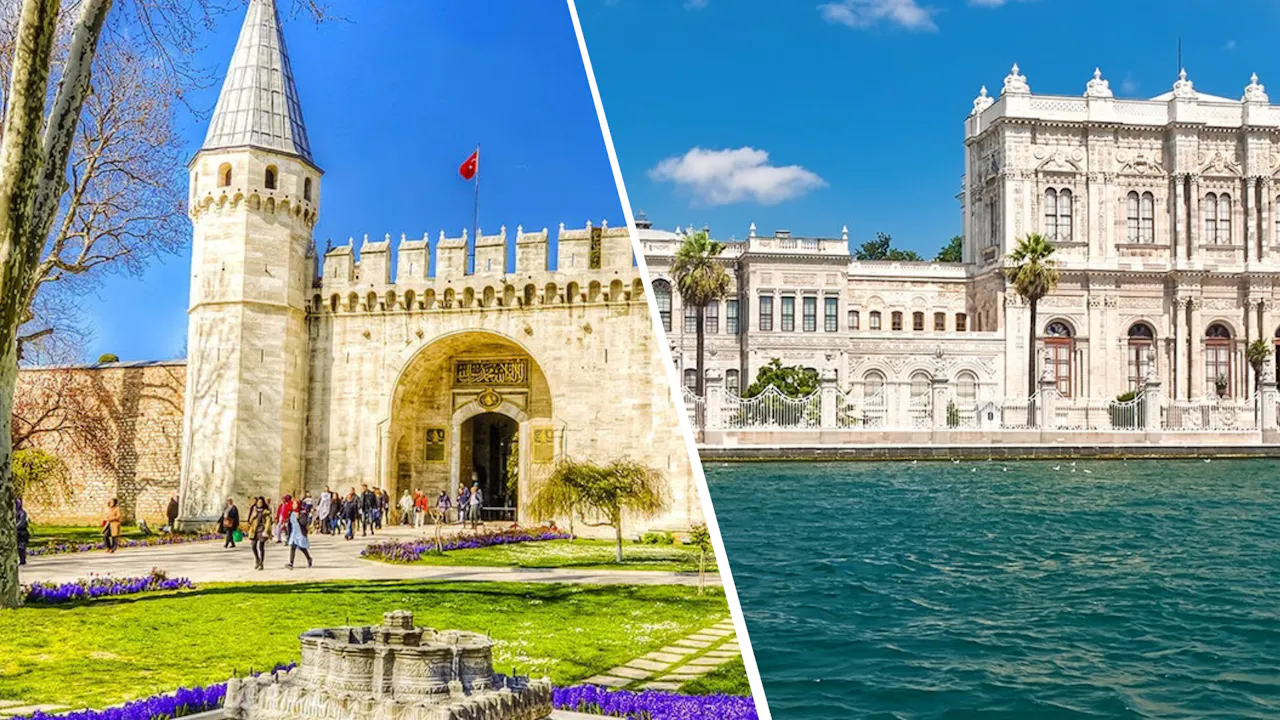 Dolmabahçe Palace and Topkapı Palace Tour