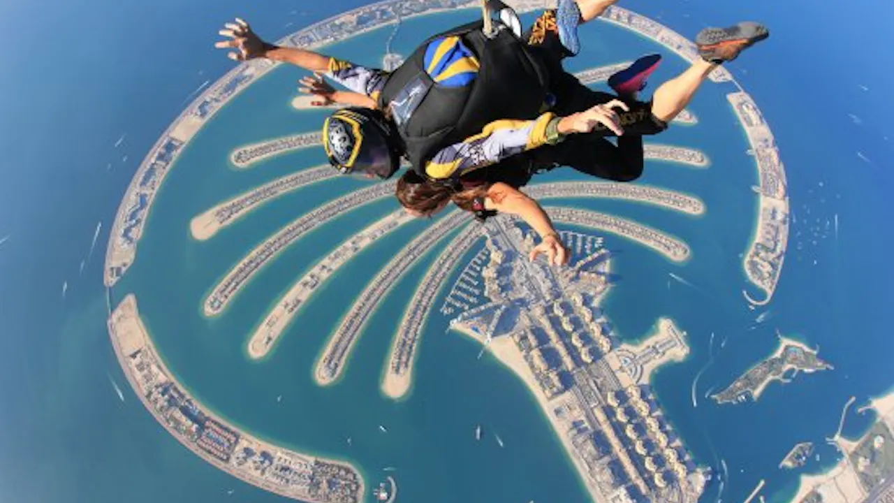 Skydive Abu Dhabi Location