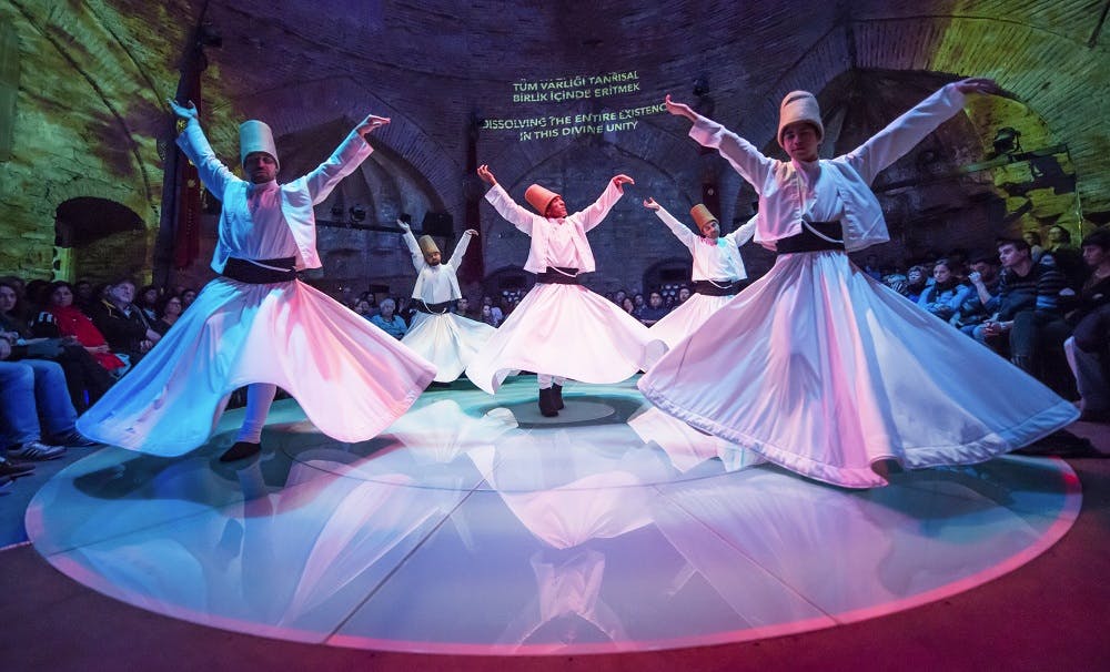 Whirling Dervish Show in Istanbul Location