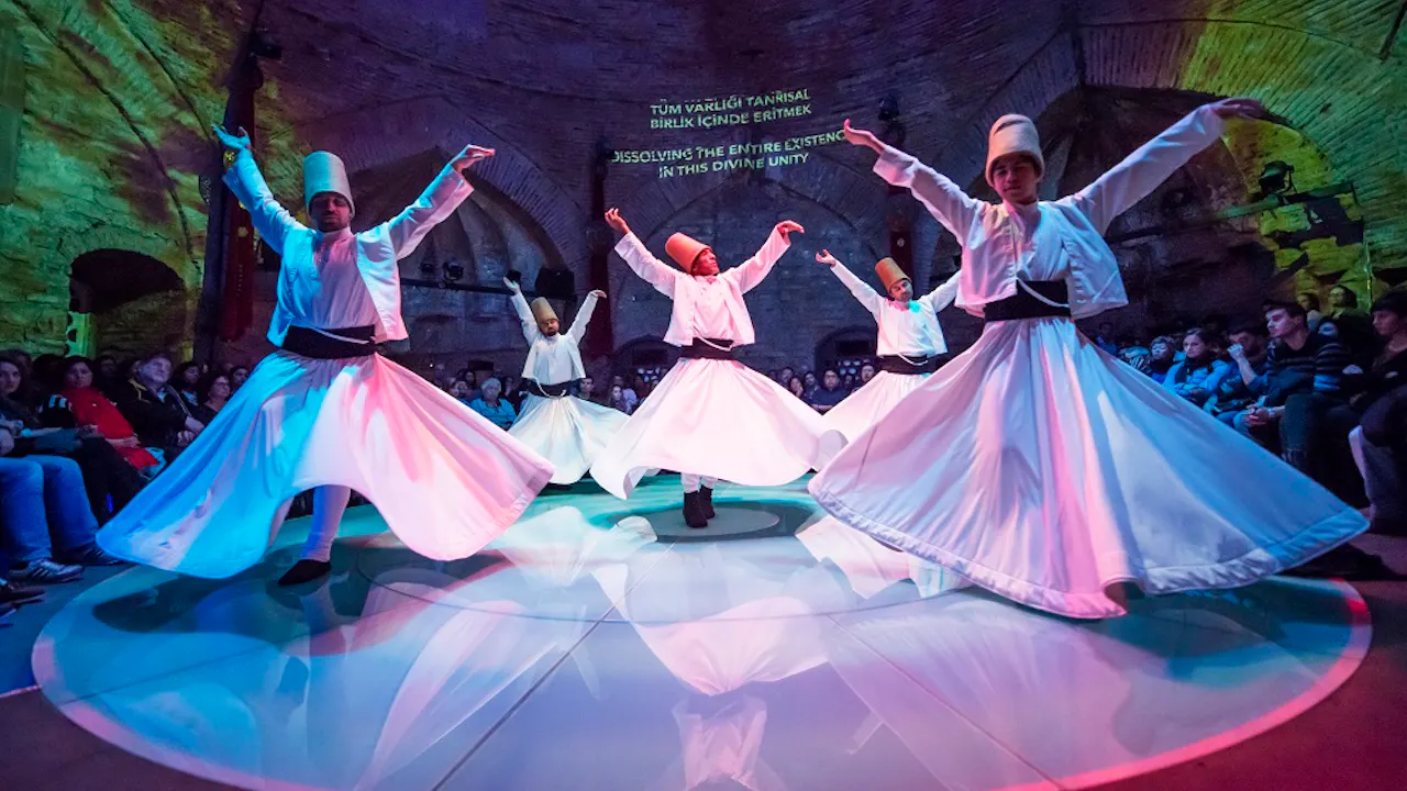 Whirling Dervish Show in Istanbul Location