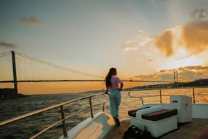 Evening Sunset Cruise on a Luxury Yacht in Istanbul