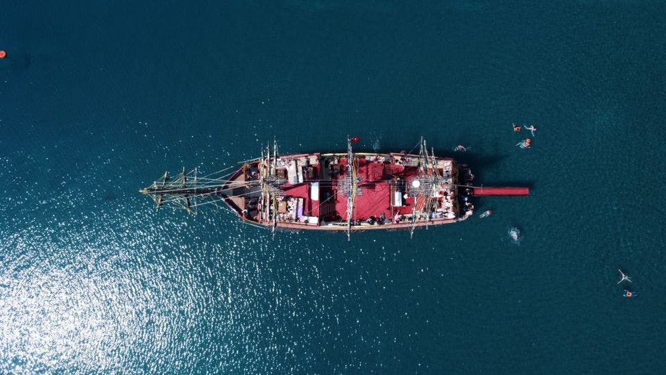 Phaselis Pirate Boat Tour with Lunch from Antalya/Kemer