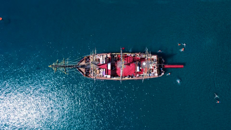 Phaselis Pirate Boat Tour with Lunch from Antalya/Kemer
