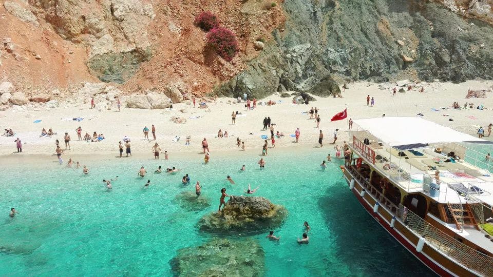 Suluada Island Boat Trip with Lunch from Antalya/Kemer