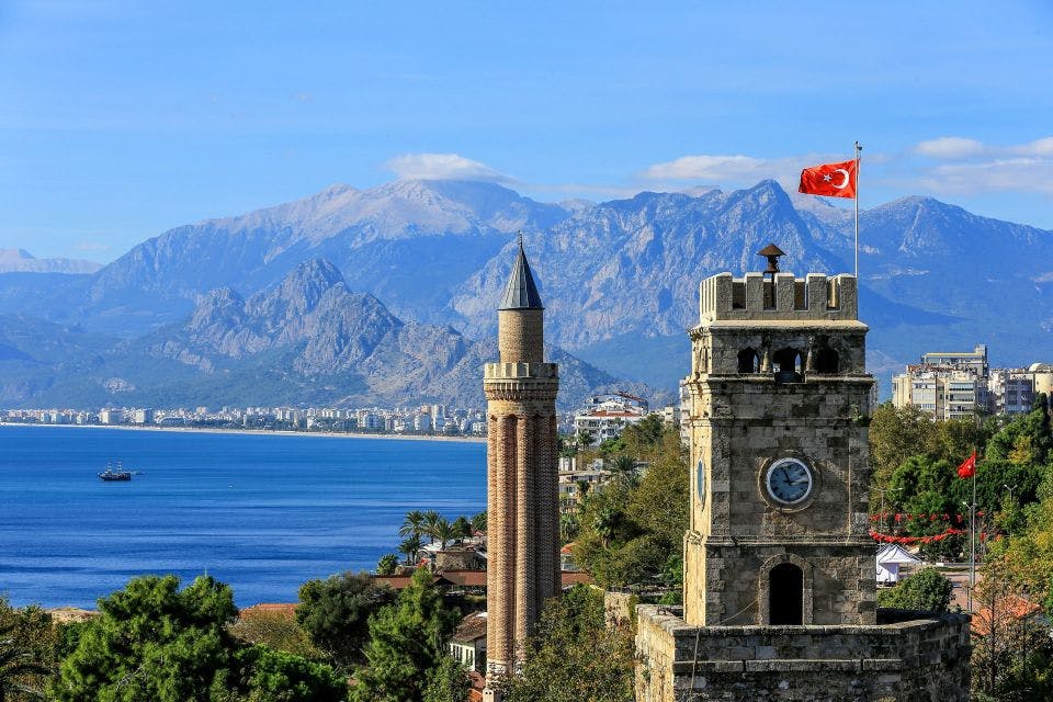 Antalya Old City Tour with Duden Waterfalls, Cable Car Ride and Lunch Ticket
