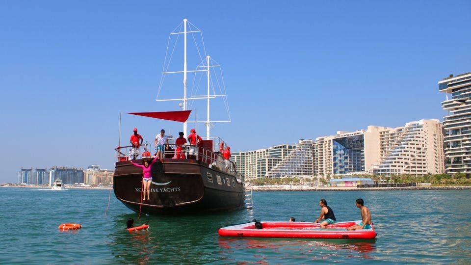 Dubai Marina Sailing Tour with BBQ and Swimming Experience Discount
