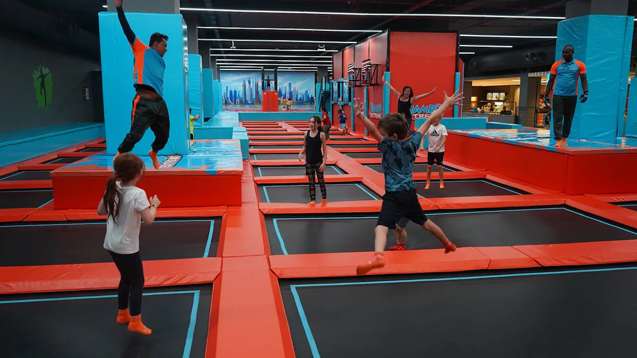 Trampo Extreme - 2 Hours Trampoline Fun at Nakheel Mall Location