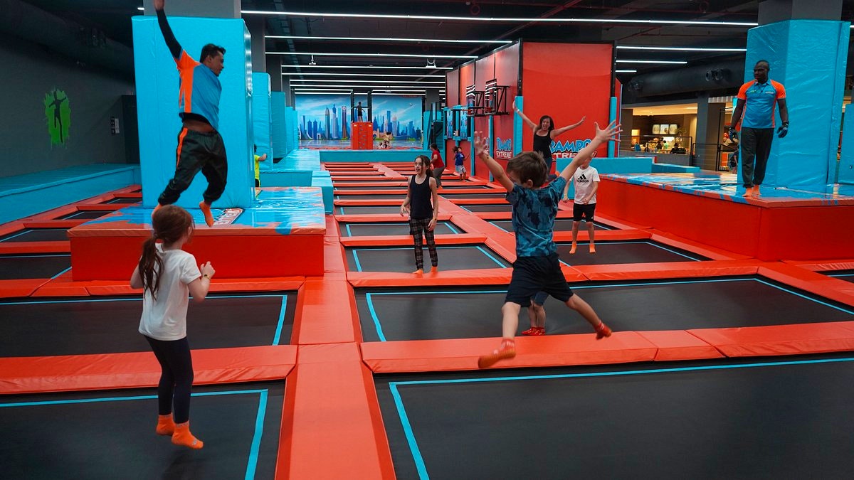 Trampo Extreme - 2 Hours Trampoline Fun at Nakheel Mall Location
