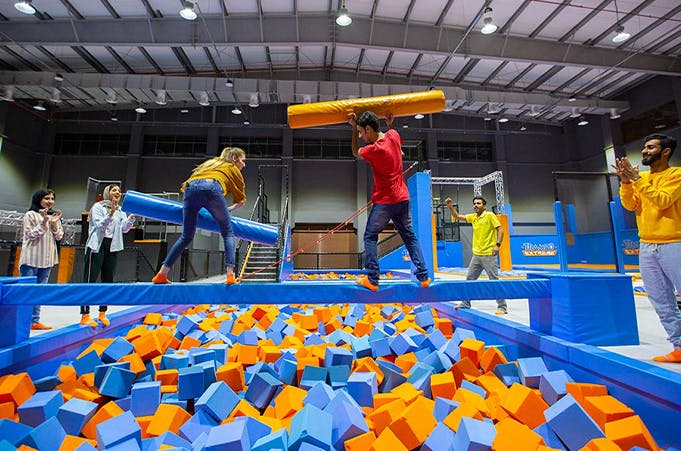 Trampo Extreme - 2 Hours Trampoline Fun at Nakheel Mall Discount