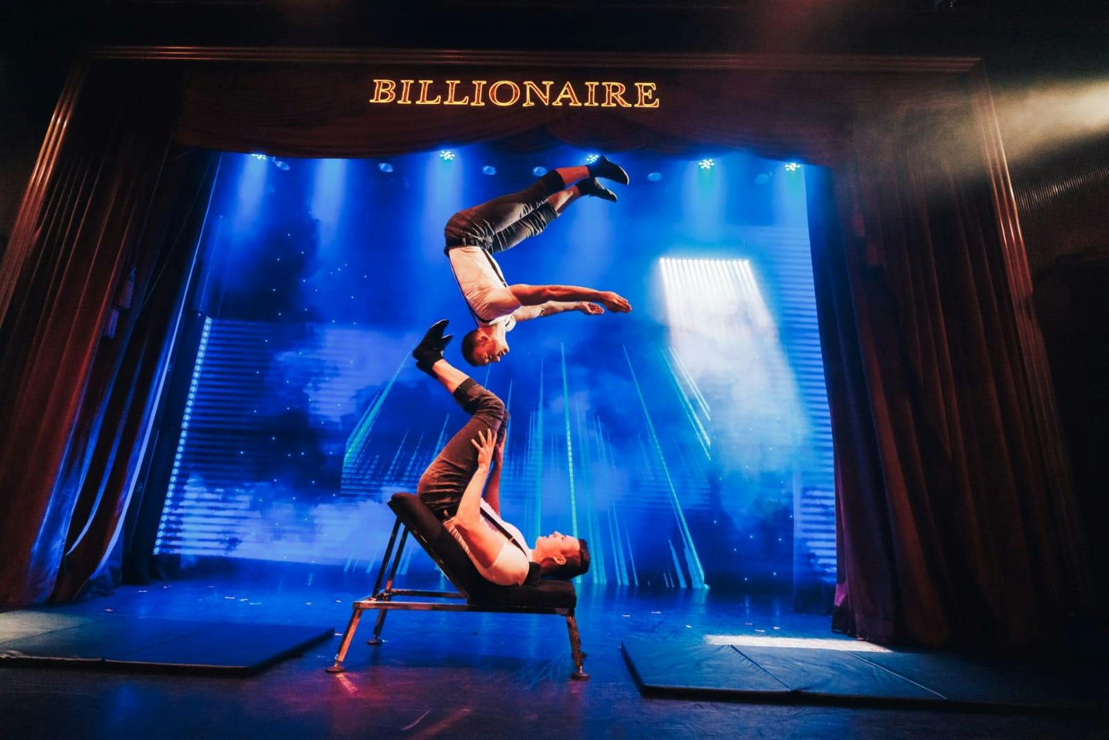 Luxury Dinner Show Experience at Billionaire Dubai Price