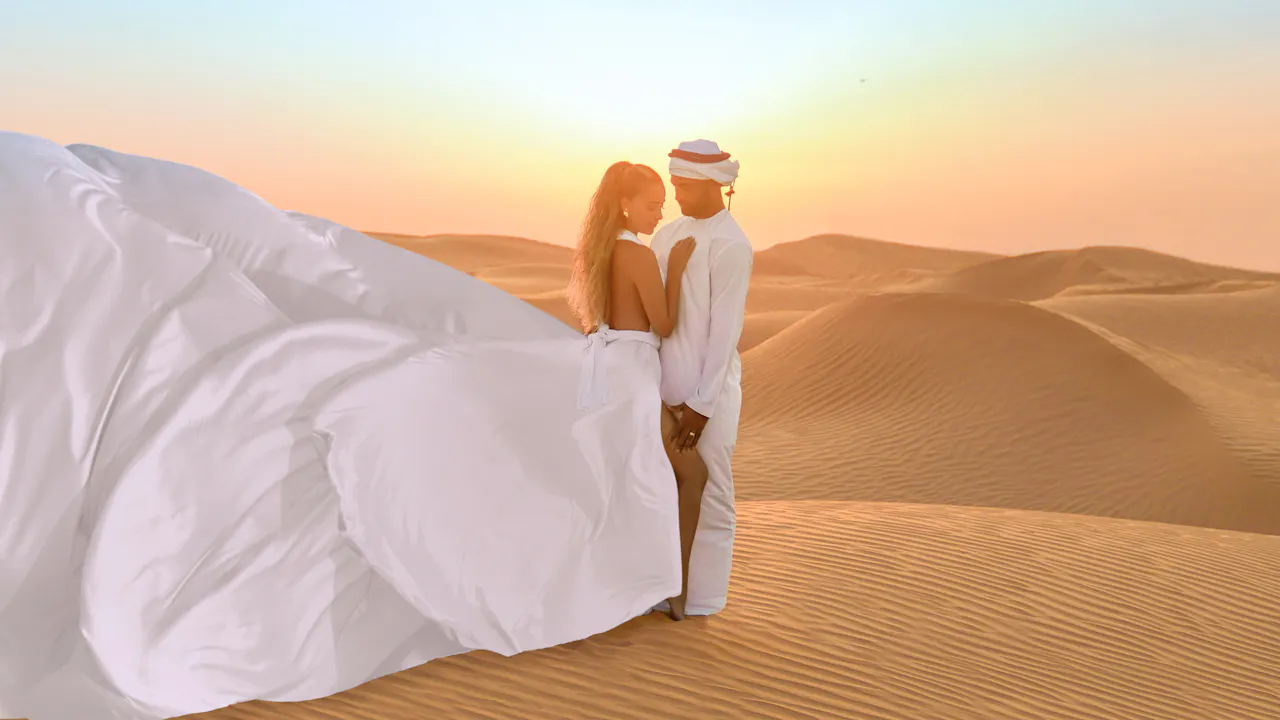 Flying Dress Photoshoot Dubai Price