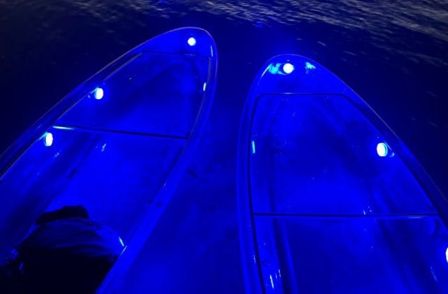 Night Clear Kayak in Dubai  Price