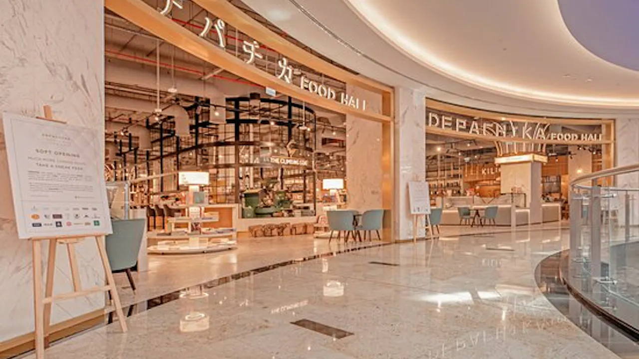 The View at The Palm with a Treat at Depachika Location