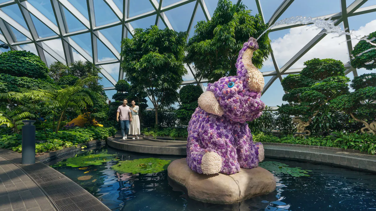 Jewel Changi Airport: Canopy Park Admission Ticket with Maze Location