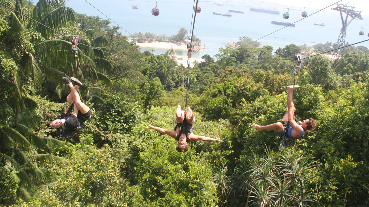 Singapore Zipline at Mega Adventure Park Discount