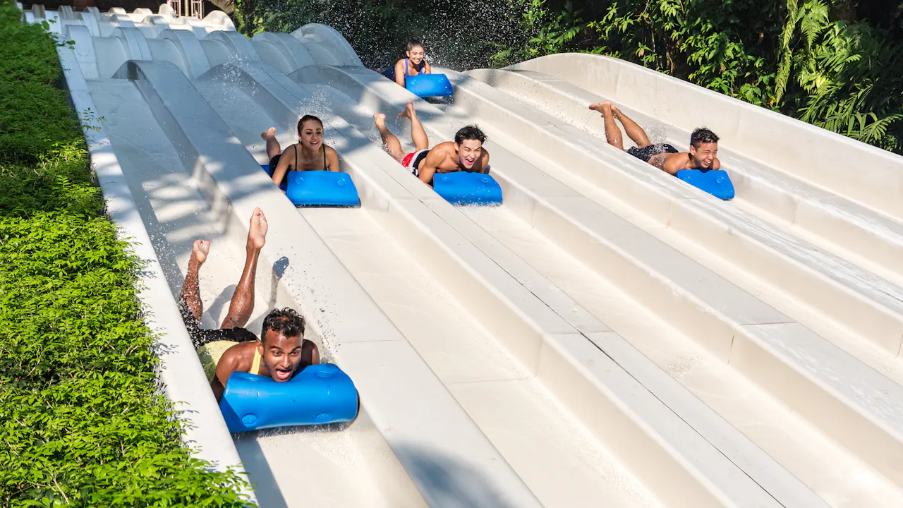 sunway lagoon night park