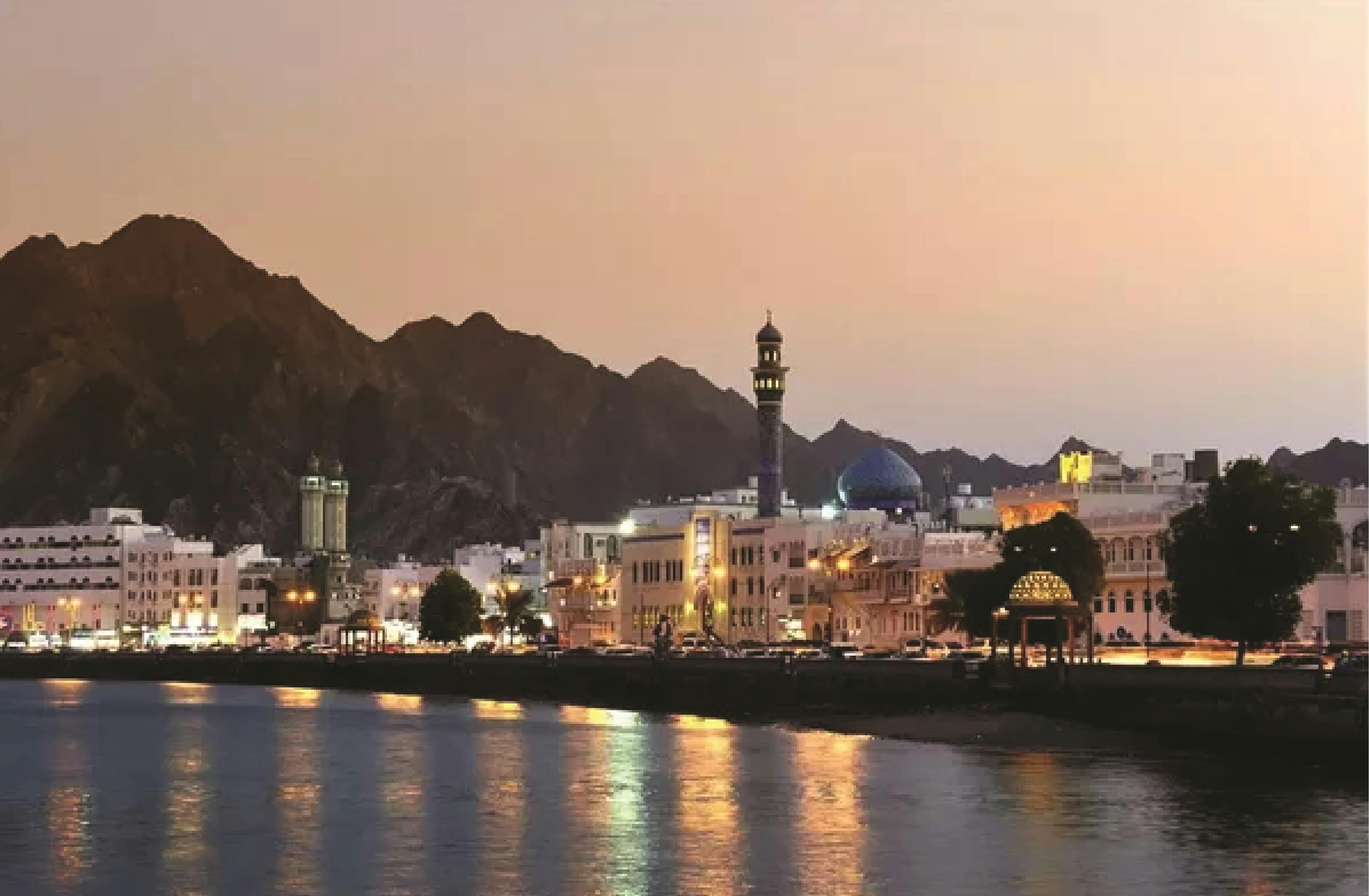 Muscat By Night With Local Dinner Price