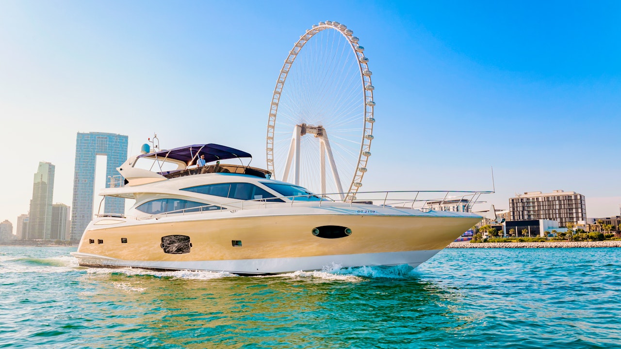 Luxury Yacht Sharing Tour along Burj Al Arab Coastline Discount