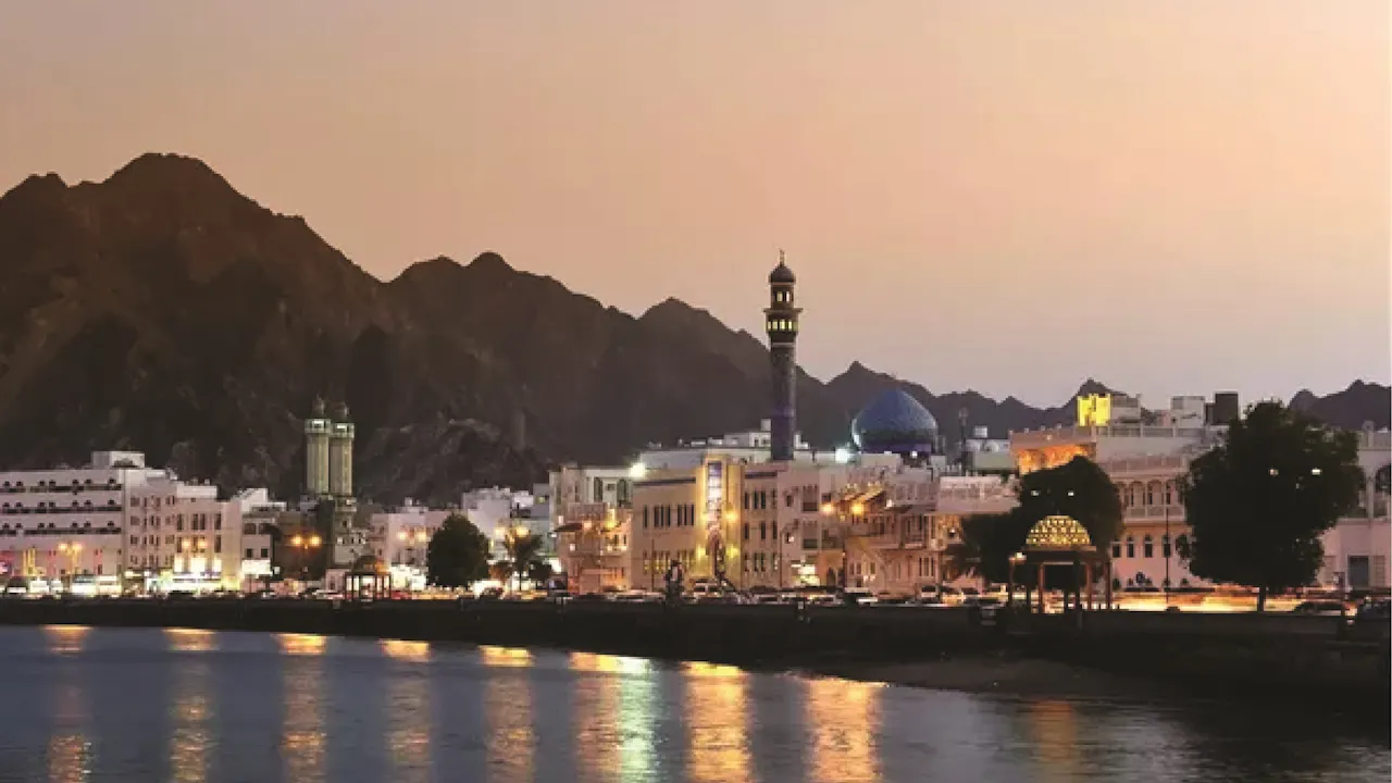 Discover Muscat by night half day tour & Dine experience Location