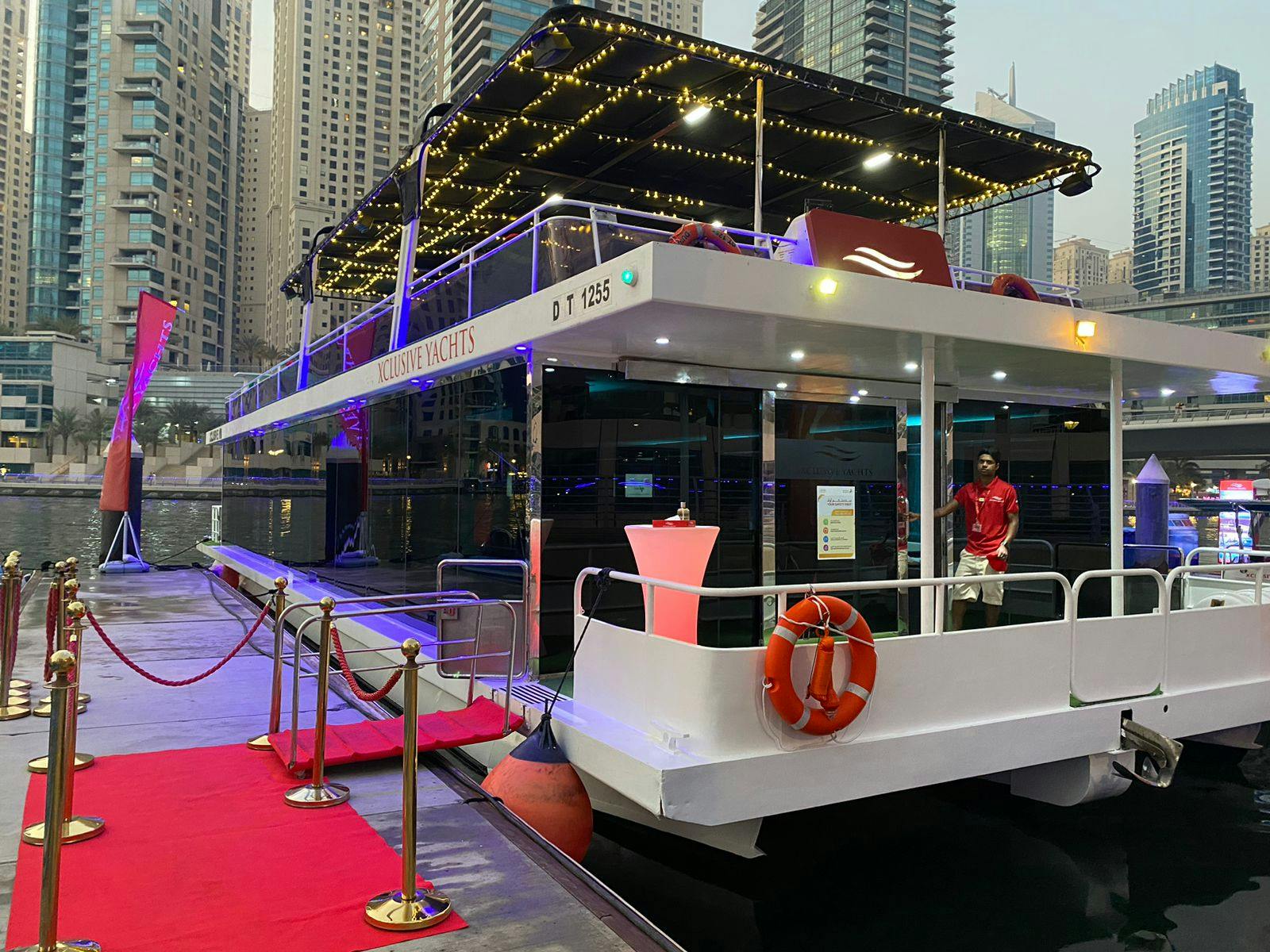 Dubai: 1-Hour Marina Ain Cruise Location