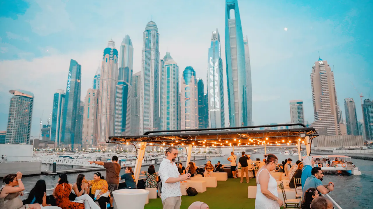 1-Hour Dubai Marina & Ain Dubai Cruise with Complimentary Drinks Location