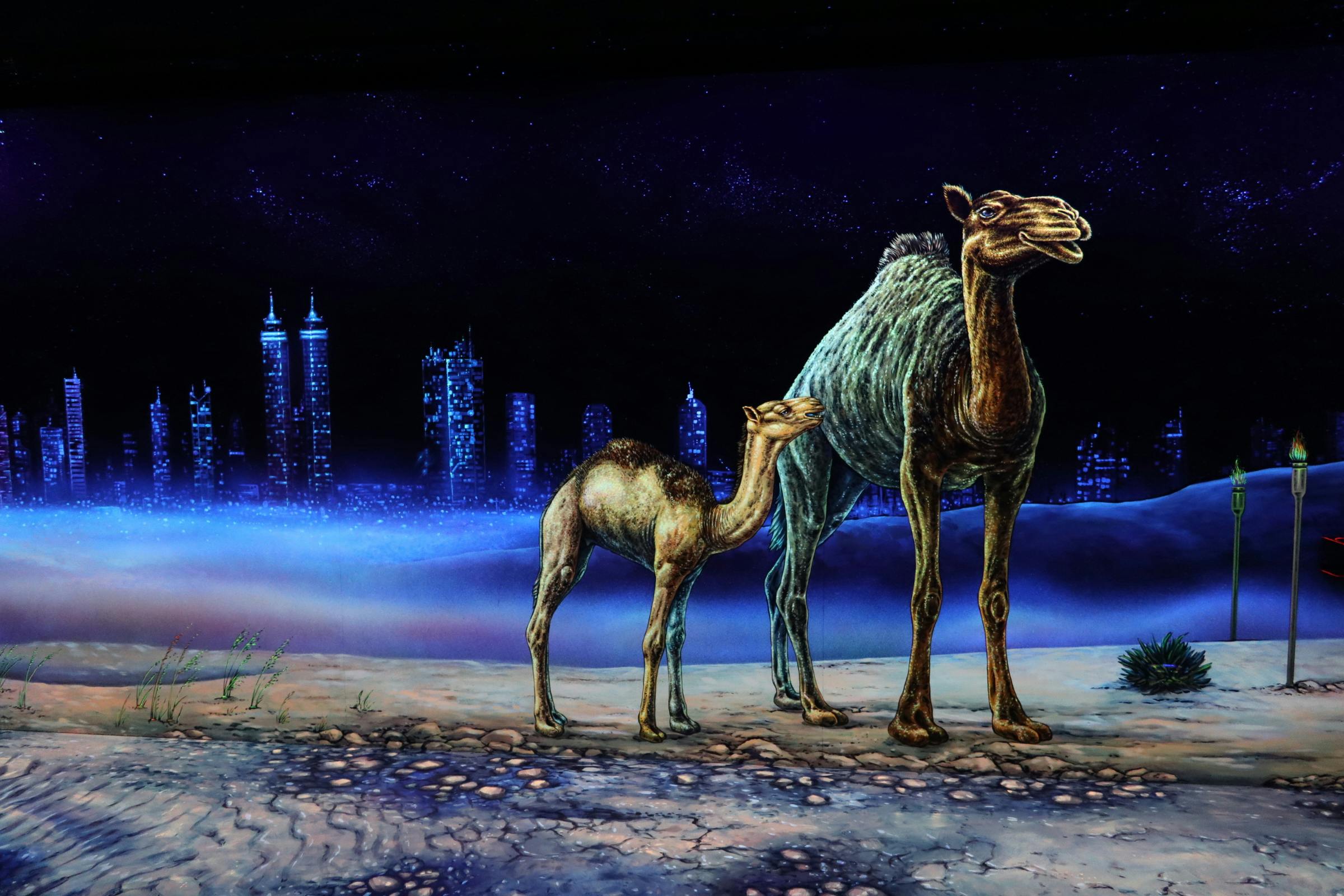 3D Blacklight Minigolf 