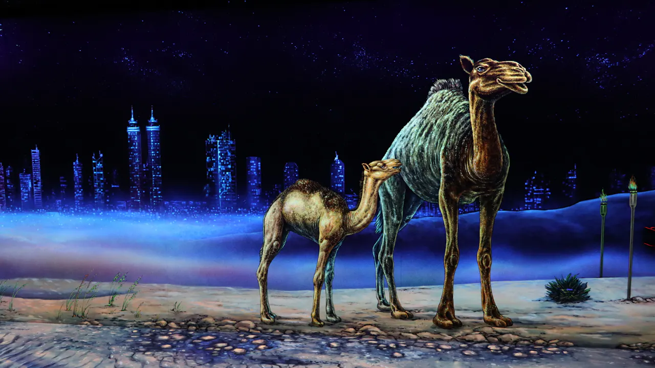 3D Blacklight Minigolf