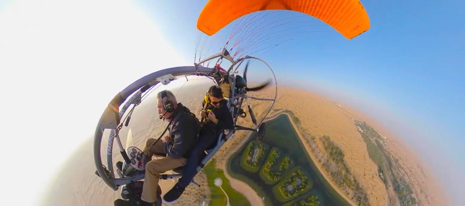 Paramotor Desert Adventure Location