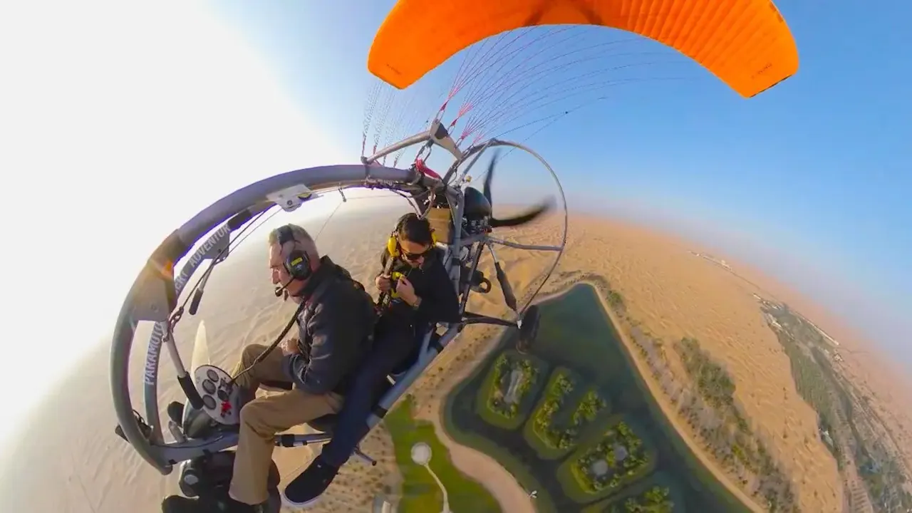 Paramotor Desert Adventure Location