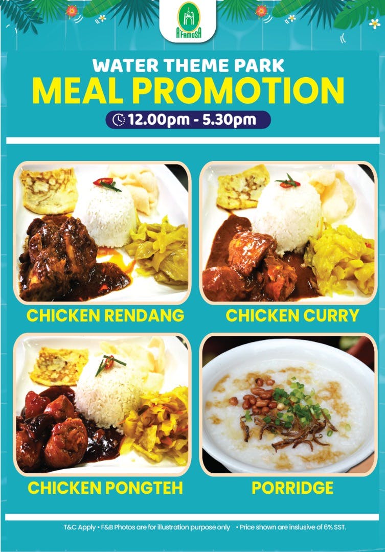 A'Famosa Melaka Waterpark Tickets 