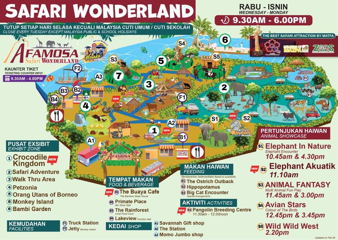 A'Famosa Melaka Waterpark Tickets 