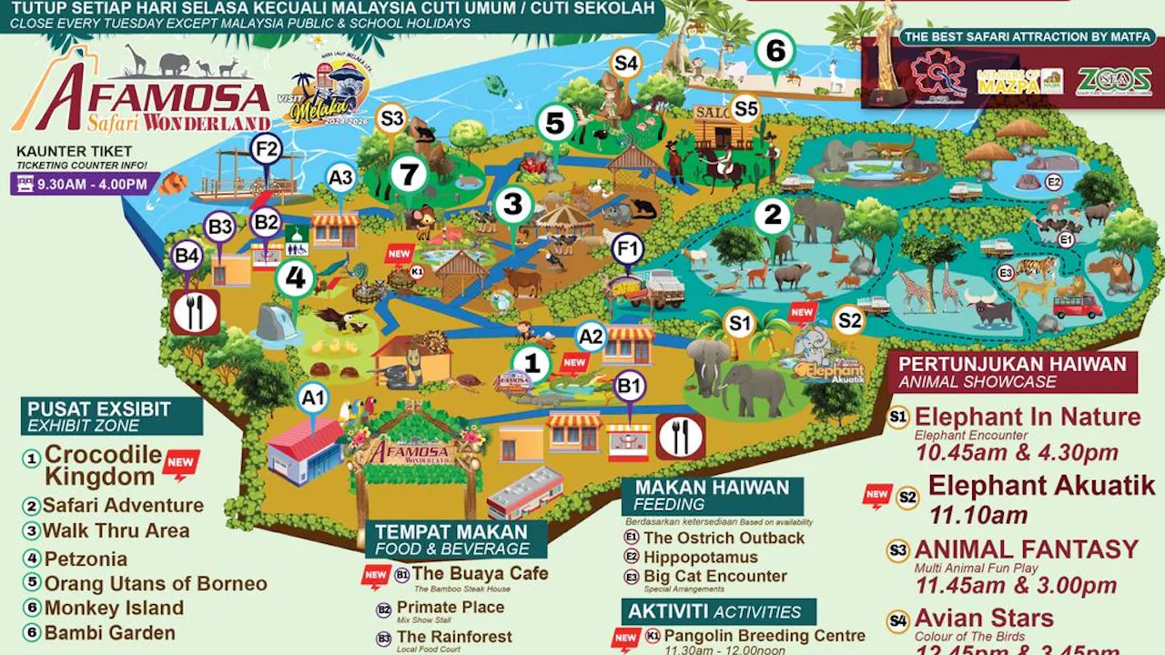 A'Famosa Melaka Waterpark Tickets