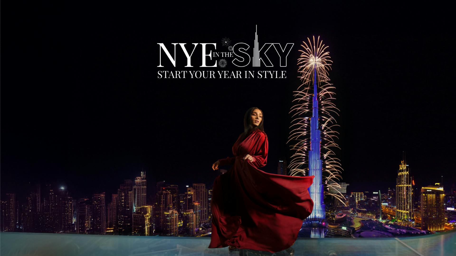 New Year’s Eve Dinner & Drinks at Sky Views Observatory with Burj Khalifa Fireworks Price