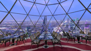 Riyadh Dining Experience at The Globe Restaurant with Transfers