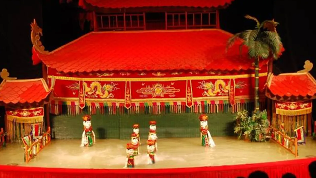 Saigon Cultural Evening Tour with Water Puppet Show & Dinner River Cruise Location